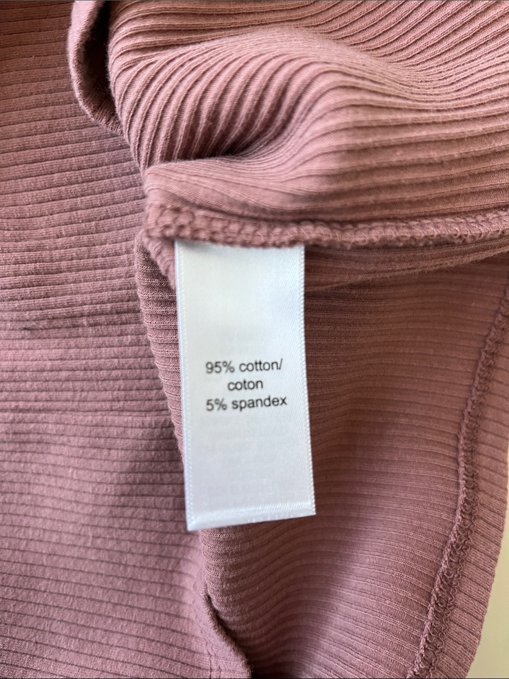 MAURICES Ribbed V-Neck Tank Top - Mauve Rose - Picture 3 of 6